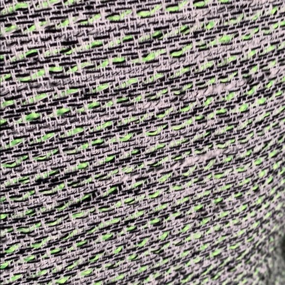 Topshop women’s tweed blazer in green - Picture 4 of 5